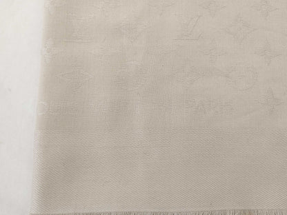 LOUIS VUITTON Monogram Louis Vuitton Scarf 140 Monogram Scarf with Tag
