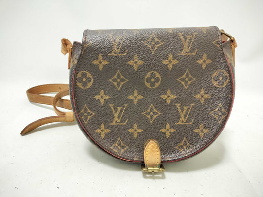 LOUIS VUITTON Monogram LV Tan Blanc M51179 Shoulder Bag