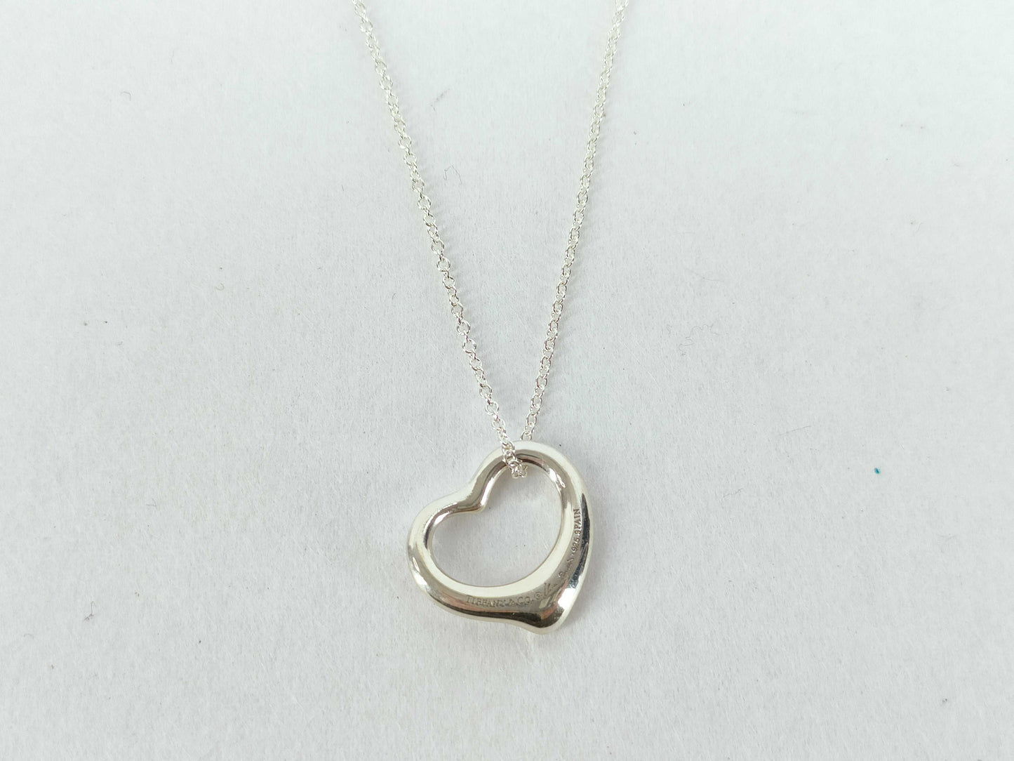 Tiffany & Co. Open Heart Tiffany Necklace Open Heart Necklace