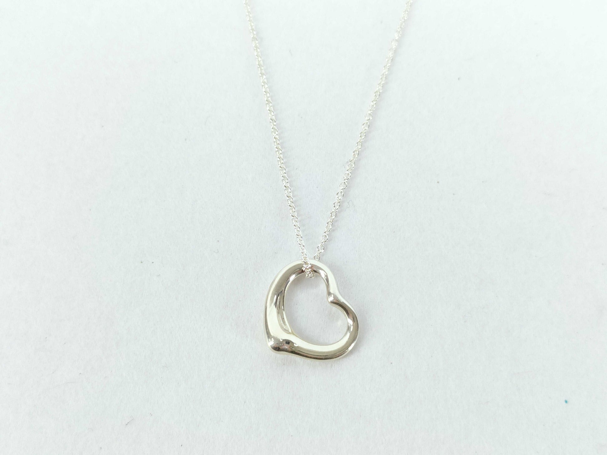 Tiffany & Co. Open Heart Tiffany Necklace Open Heart Necklace