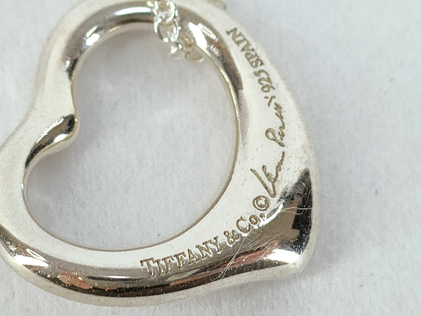 Tiffany & Co. Open Heart Tiffany Necklace Open Heart Necklace