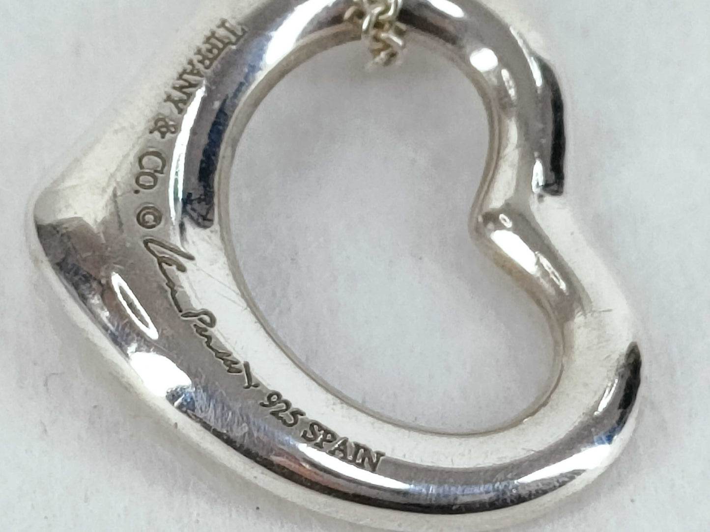 Tiffany & Co. Open Heart Tiffany Necklace Open Heart Necklace