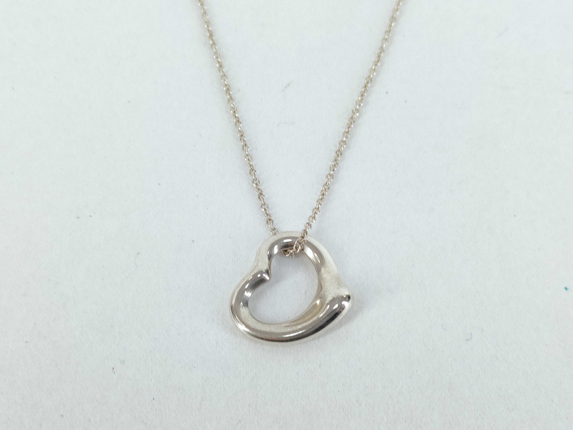 Tiffany & Co. Open Heart Tiffany Necklace Open Heart Necklace