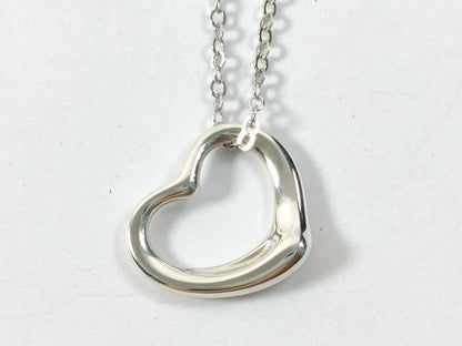 Tiffany & Co. Tiffany Necklace Open Heart Necklace