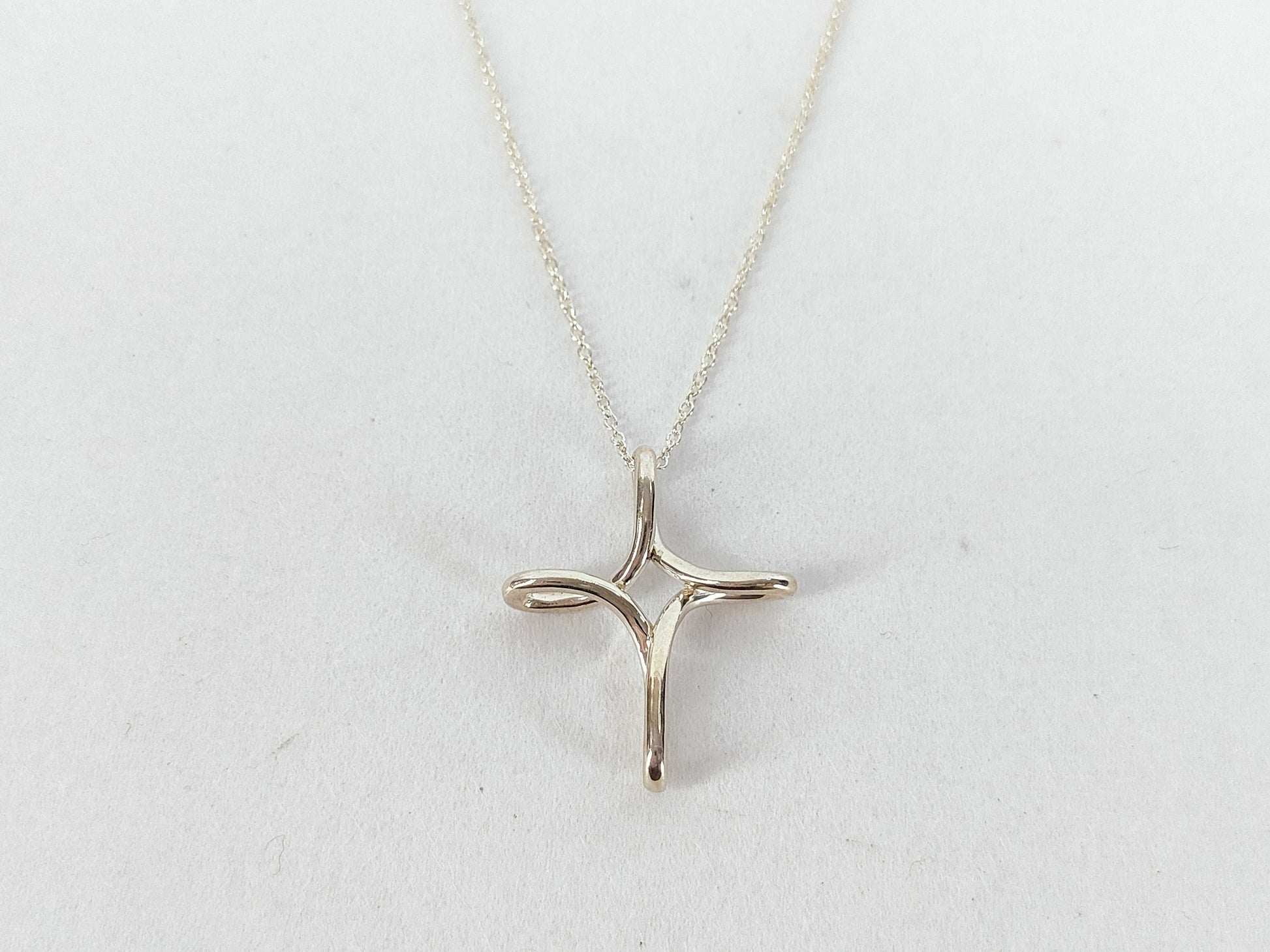 Tiffany & Co. Cross Motif Tiffany Infinity Cross Necklace