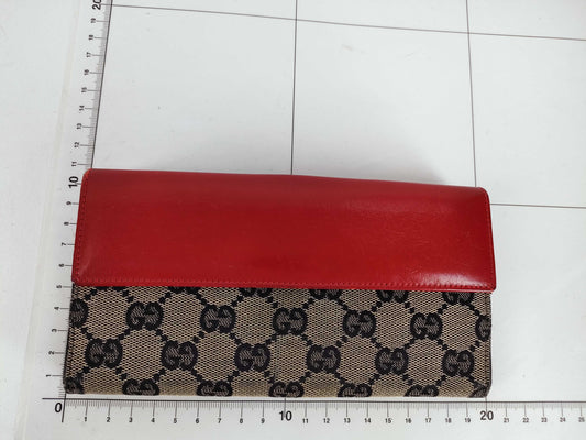 GUCCI GG Canvas GUCCI Gucci Long Wallet GG Canvas Jackie Wallet