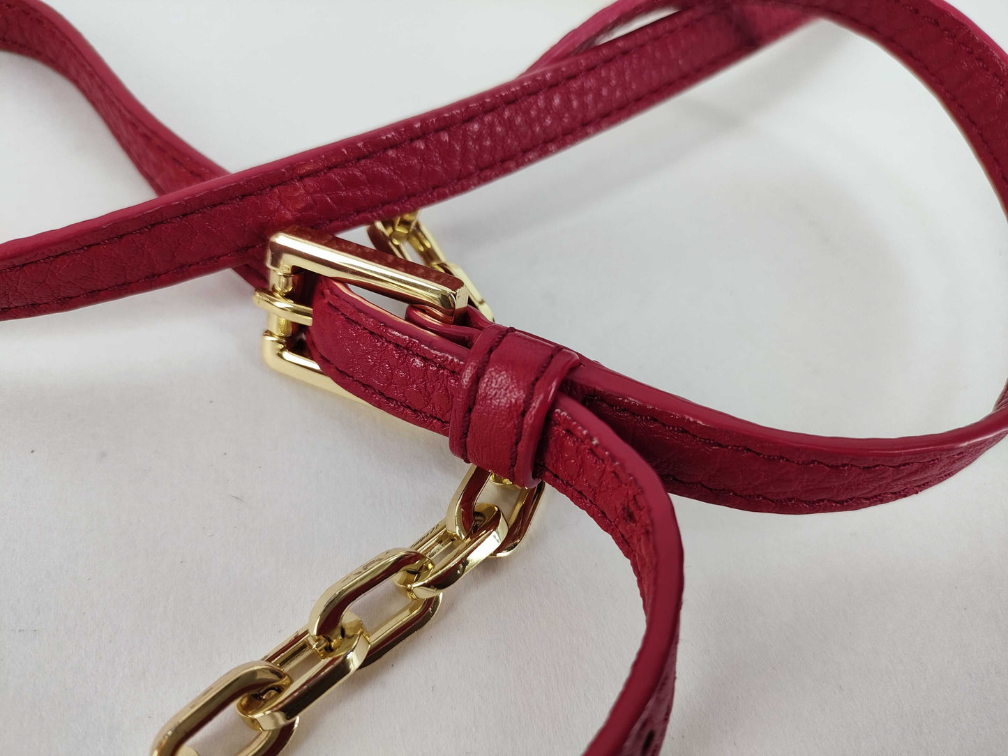 Tory Burch Shoulder Bag, Pink Leather with Chain Shoulder Bag