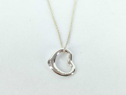 Tiffany & Co. Open Heart Tiffany Necklace Open Heart Large Necklace