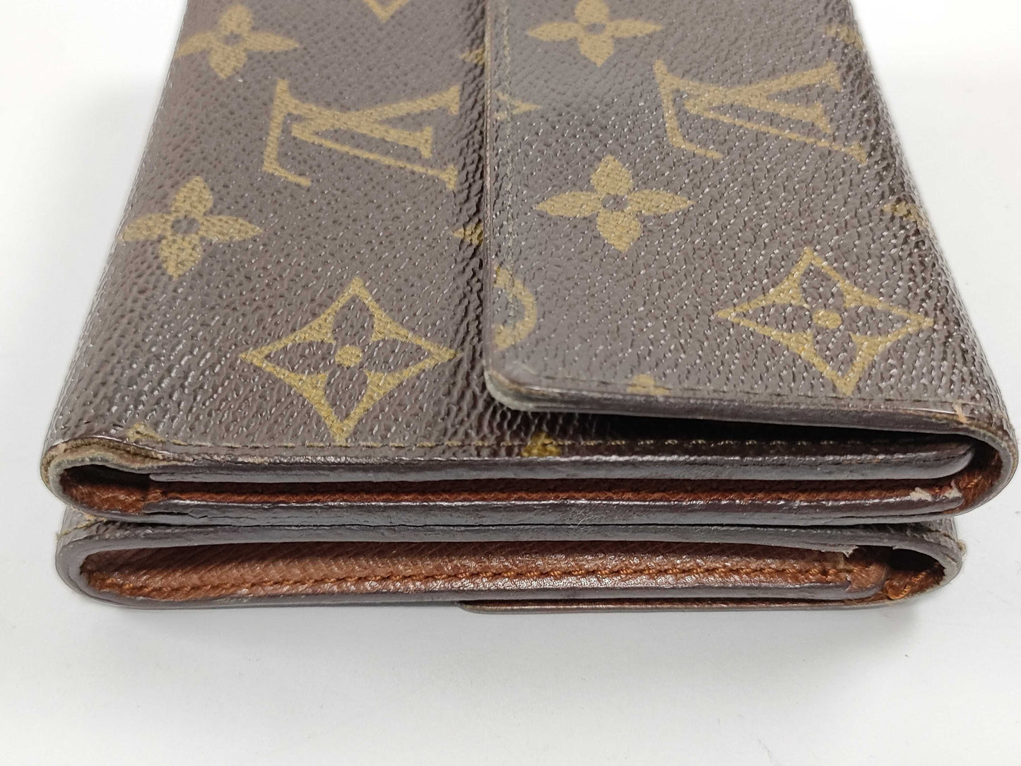 LOUIS VUITTON Monogram LV Folding Wallet Monogram Wallet