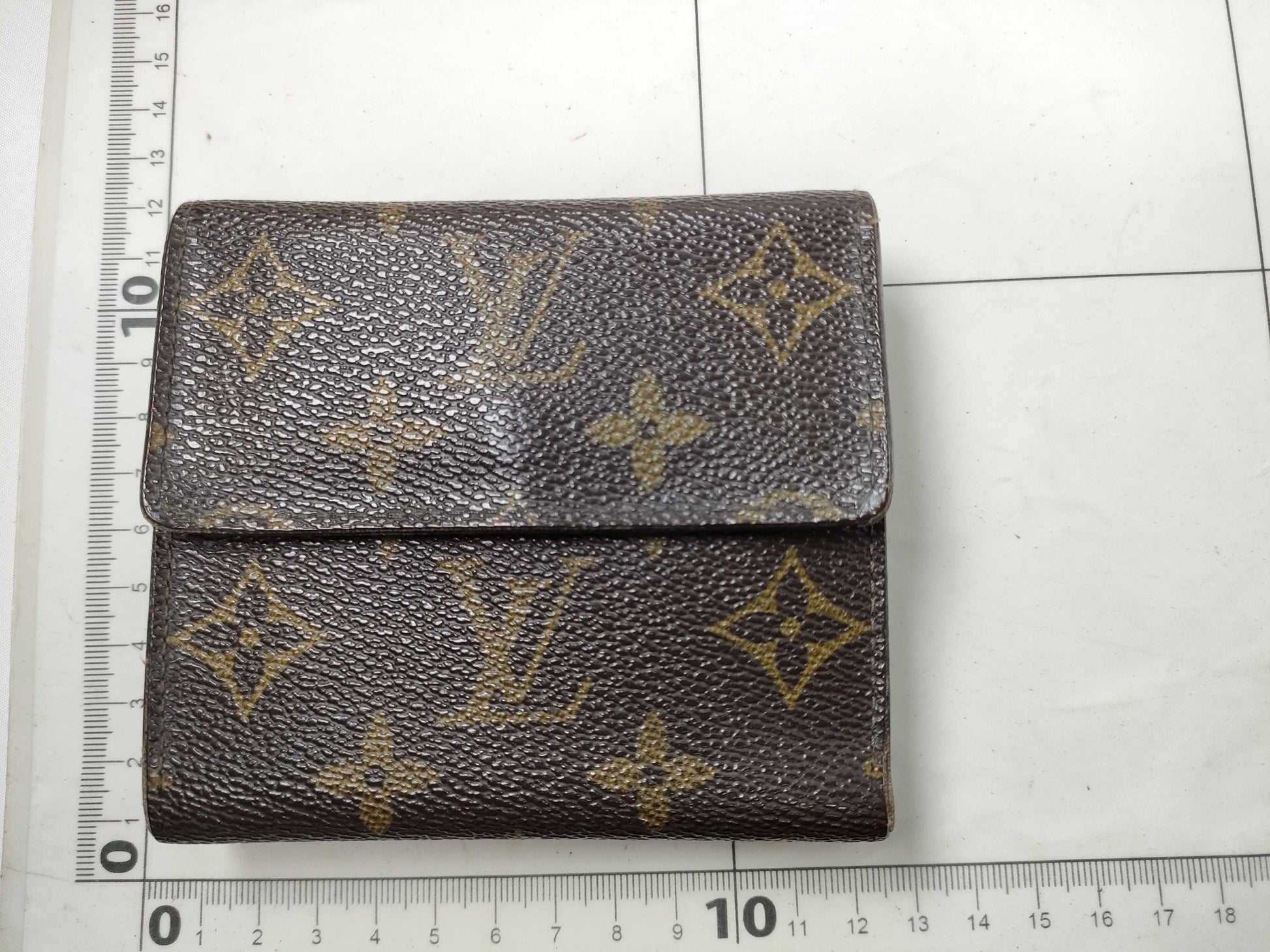 LOUIS VUITTON Monogram LV Folding Wallet Monogram Wallet
