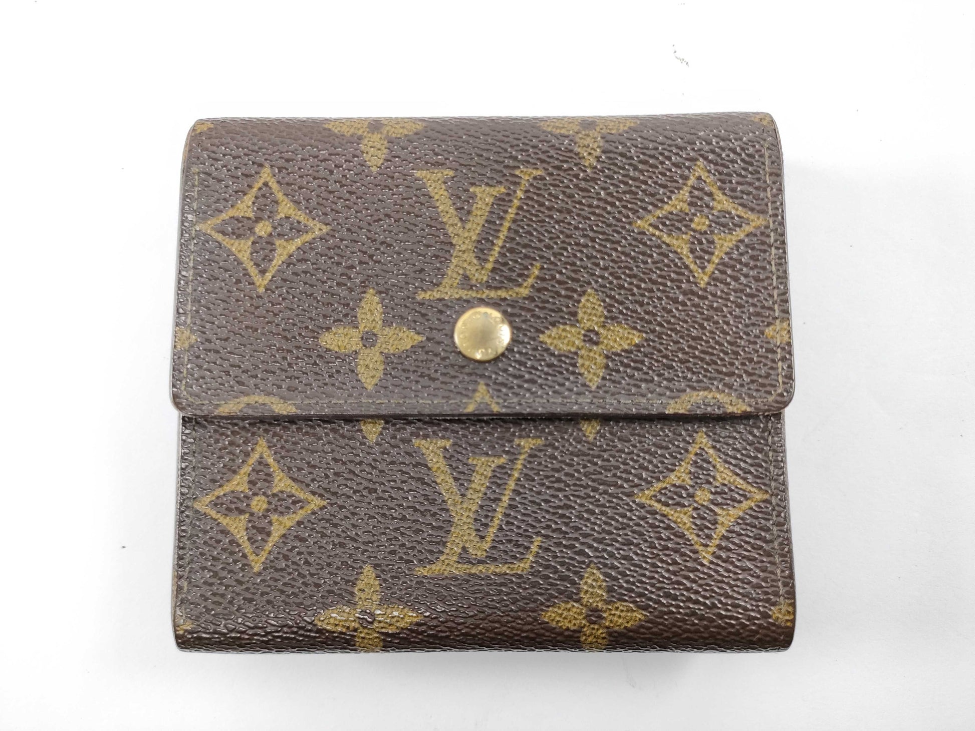 LOUIS VUITTON Monogram LV Folding Wallet Monogram Wallet