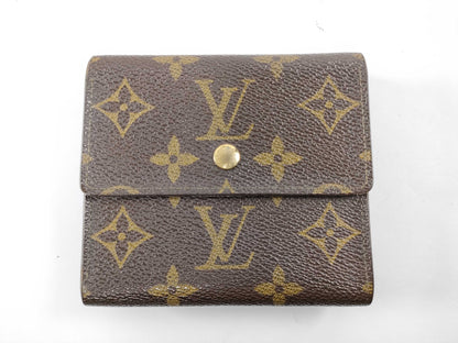 LOUIS VUITTON Monogram LV Folding Wallet Monogram Wallet