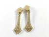 Dior Swing Earrings/Rhinestones with Box