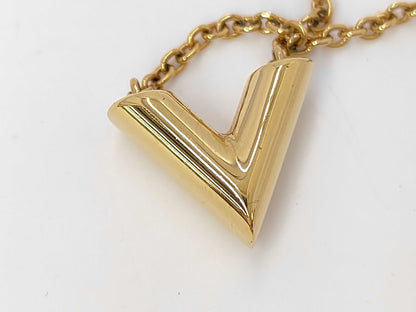 LOUIS VUITTON Essential V M61083 Necklace