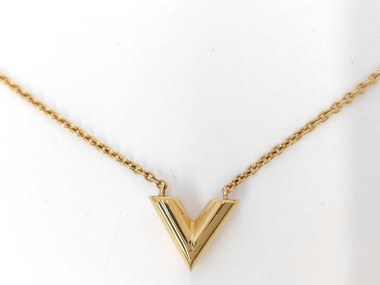 LOUIS VUITTON Essential V M61083 Necklace