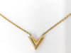 LOUIS VUITTON Essential V M61083 Necklace