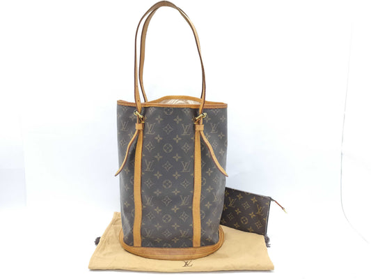 LOUIS VUITTON Monogram Bucket Tote Bag
