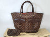 LOUIS VUITTON Damier LV Manosque Handbag