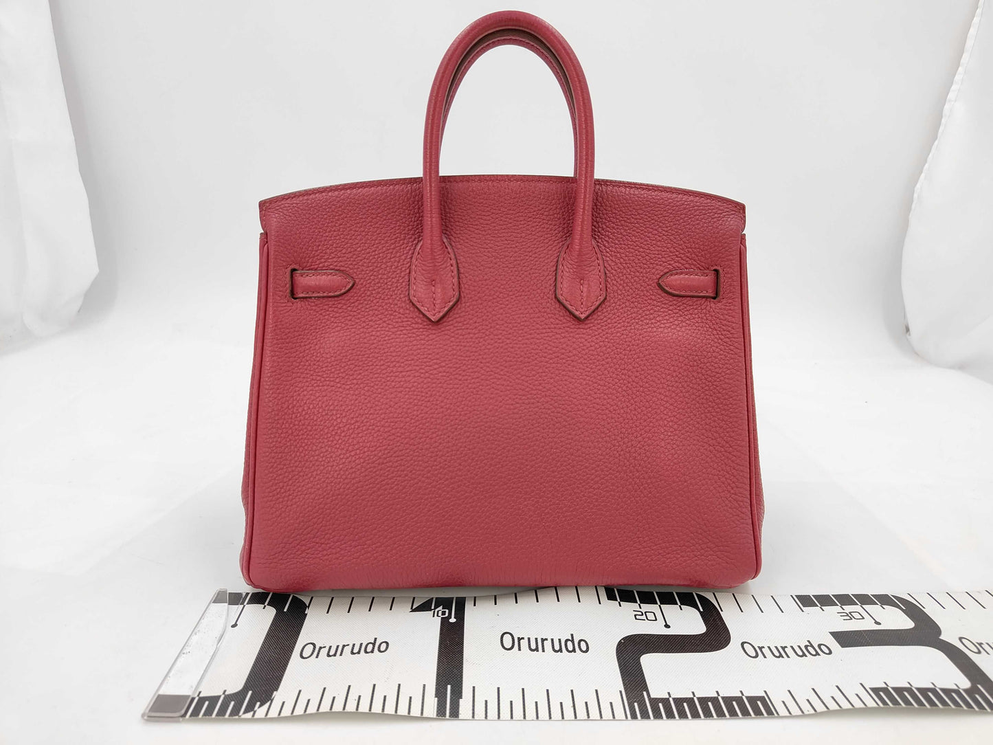 HERMES Birkin 25 □N Stamp Togo Handbag