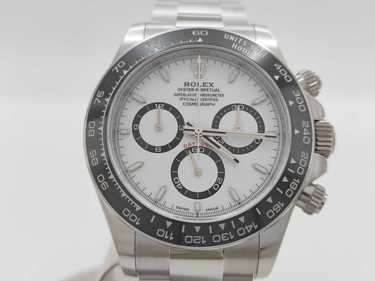 ROLEX 126500LN 065461W8 White Dial Oyster Bracelet Men's Watch