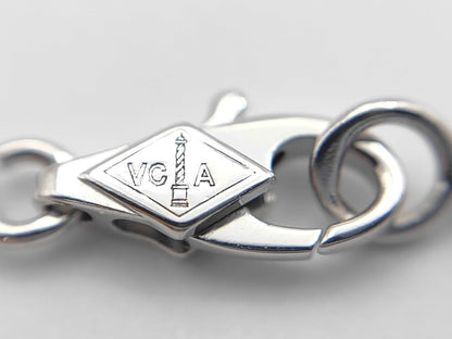 Van Cleef & Arpels Sweet Alhambra Diamond Bracelet in 750 White Gold, 7.8g 