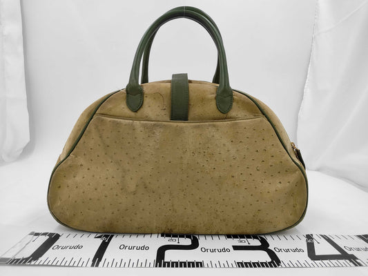 Dior Ostrich Handbag
