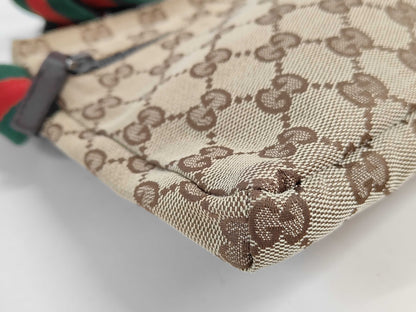 GUCCI GUCCI Waist Bag GG Canvas Beige 28566 Waist Bag