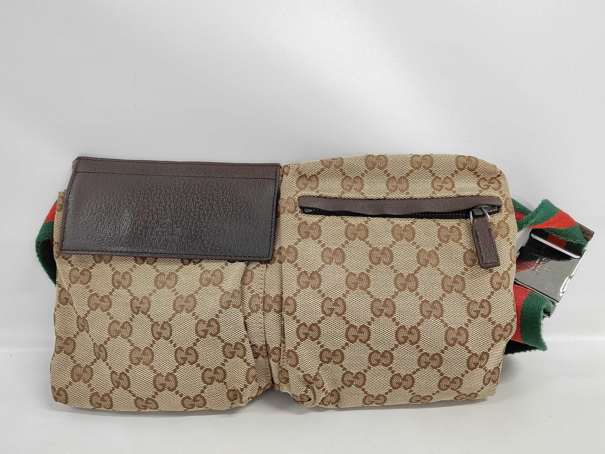 GUCCI GUCCI Waist Bag GG Canvas Beige 28566 Waist Bag