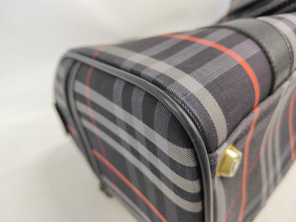 Burberrys Mini Boston Bag in Nova Check