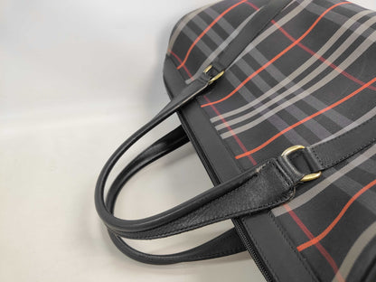 Burberrys Mini Boston Bag in Nova Check