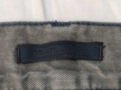 PRADA PRADA denim pants gray size 33 pants
