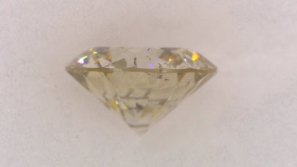 0.551ct UNDER S) LIGHT BROWN SI-2 VERY GOOD/GD/GD FAINT NATURAL 5.34-5.37X3.12mm Loose Diamond