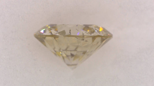 0.551ct UNDER S) LIGHT BROWN SI-2 VERY GOOD/GD/GD FAINT NATURAL 5.34-5.37X3.12mm Loose Diamond