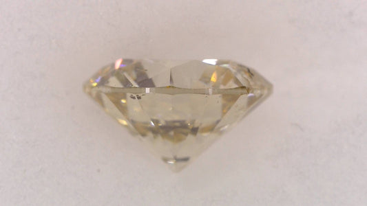 0.593ct Under S) Light Brown SI-2 Very Good/Gold/Gold Fine Natural 5.36-5.41 x 3.25mm Loose Diamond