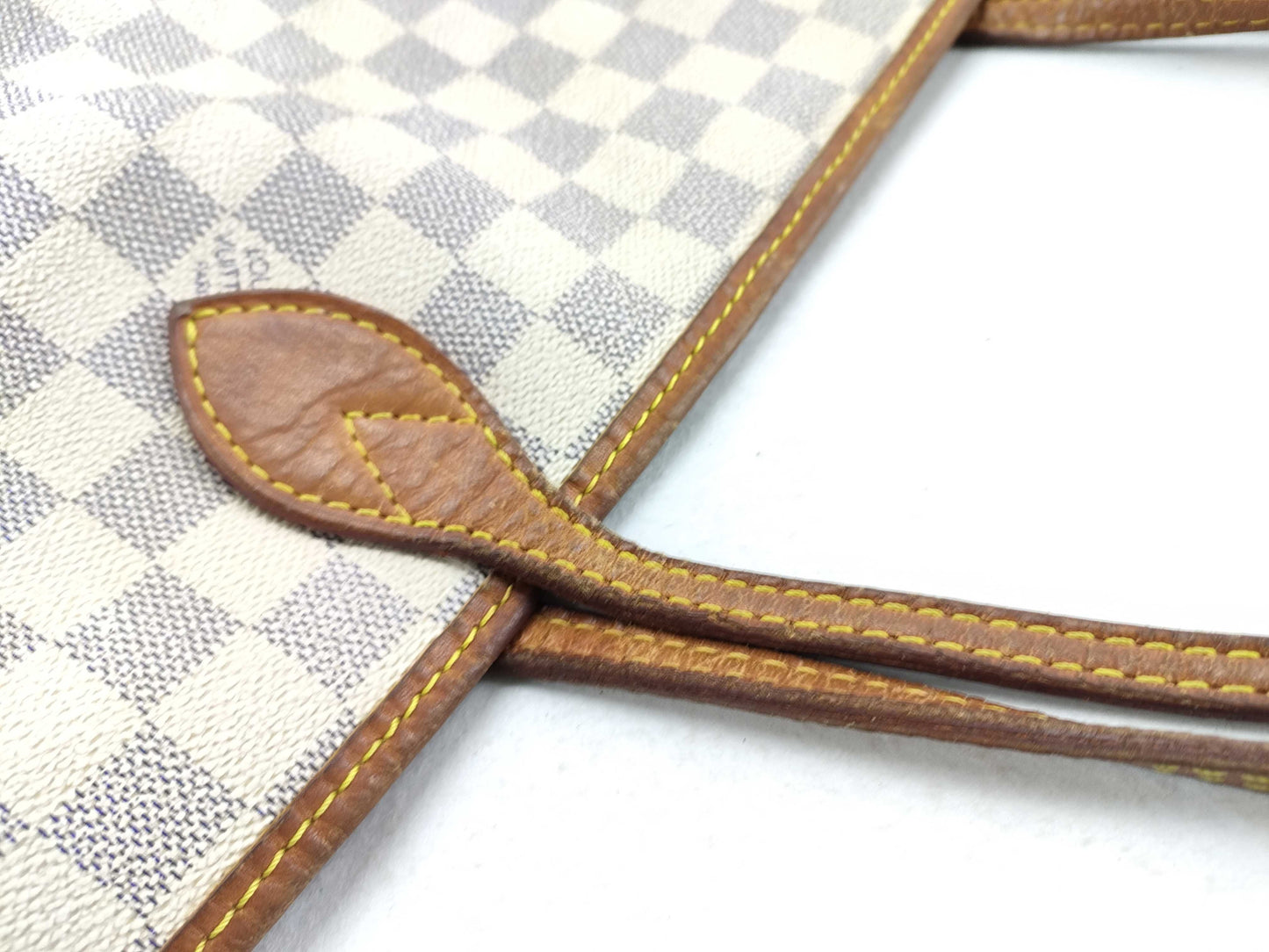 LOUIS VUITTON Damier Azur Neverfull GM Tote Bag N51108 FL0023