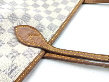 LOUIS VUITTON Damier Azur Neverfull GM Tote Bag N51108 FL0023
