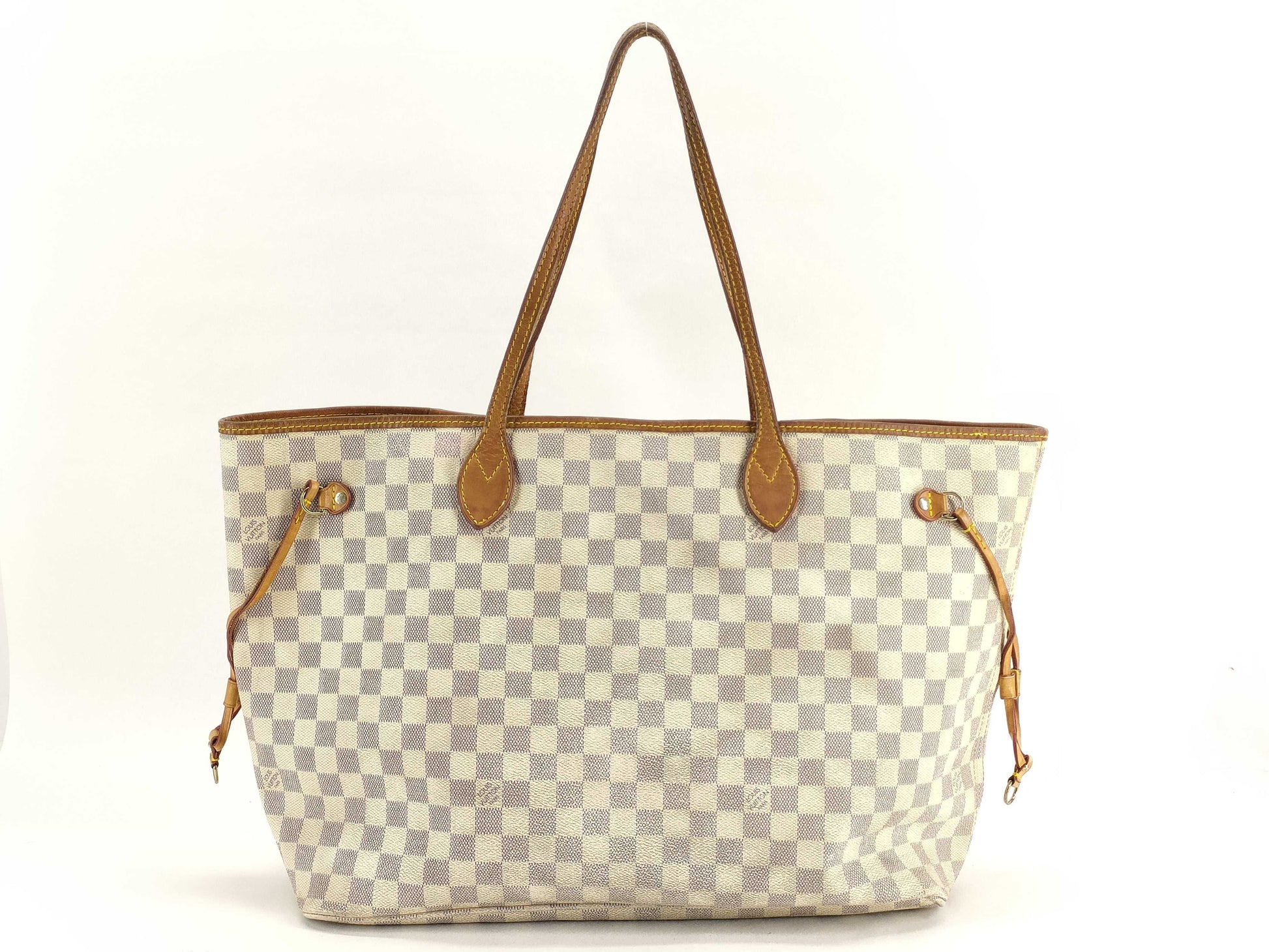 LOUIS VUITTON Damier Azur Neverfull GM Tote Bag N51108 FL0023