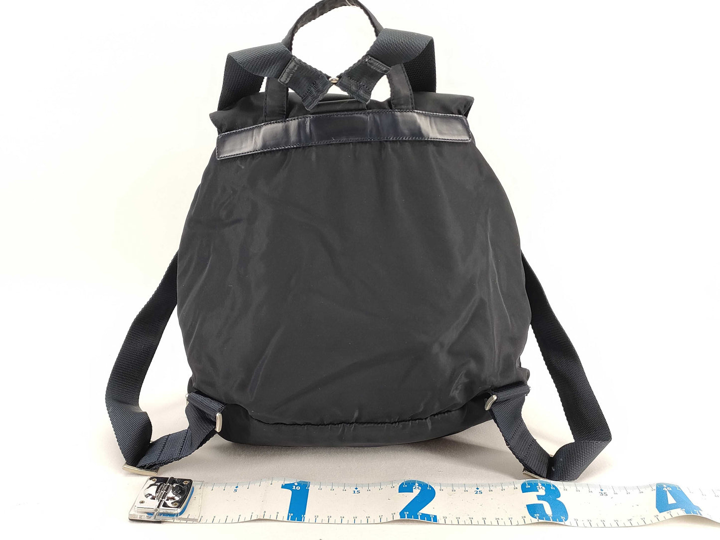 PRADA Nylon PRADA TESSUTO Double Pocket Backpack Nero BZ0003 59 Backpack