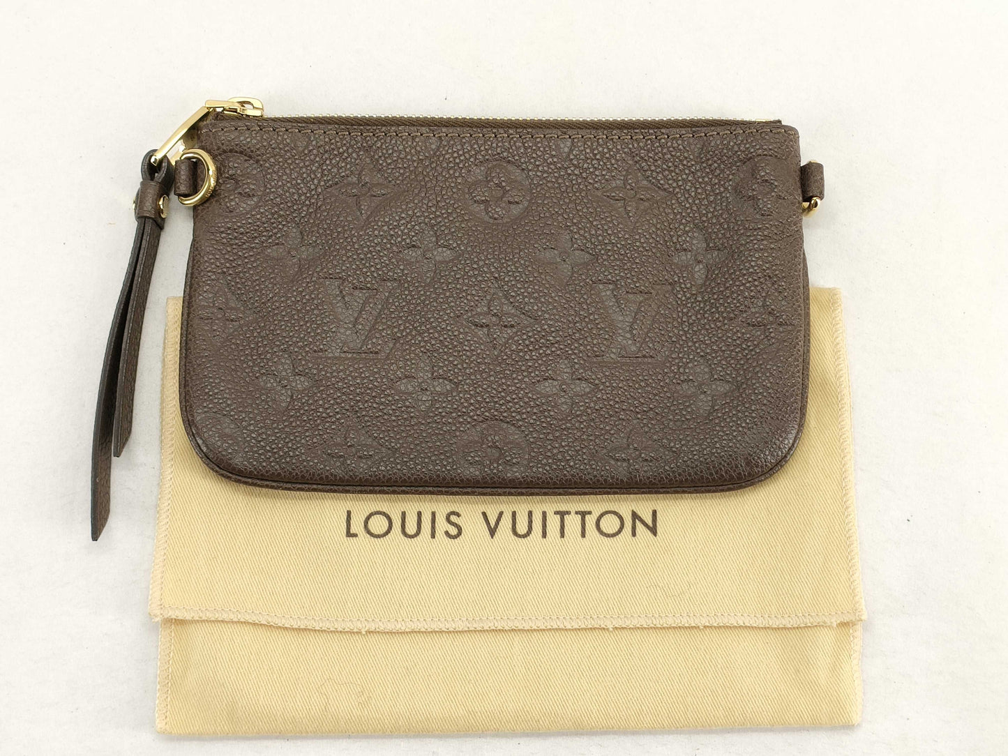 LOUIS VUITTON Monogram Empreinte Pouch Louis Vuitton Monogram Empreinte Pouch