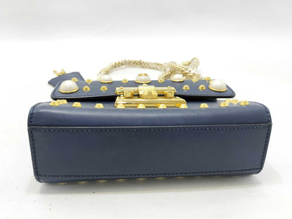 GUCCI GUCCI Padlock Stud Chain Shoulder Bag Shoulder Bag