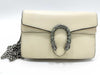 GUCCI GUCCI Gucci Dionysus Leather Clutch Bag Beige Clutch Bag