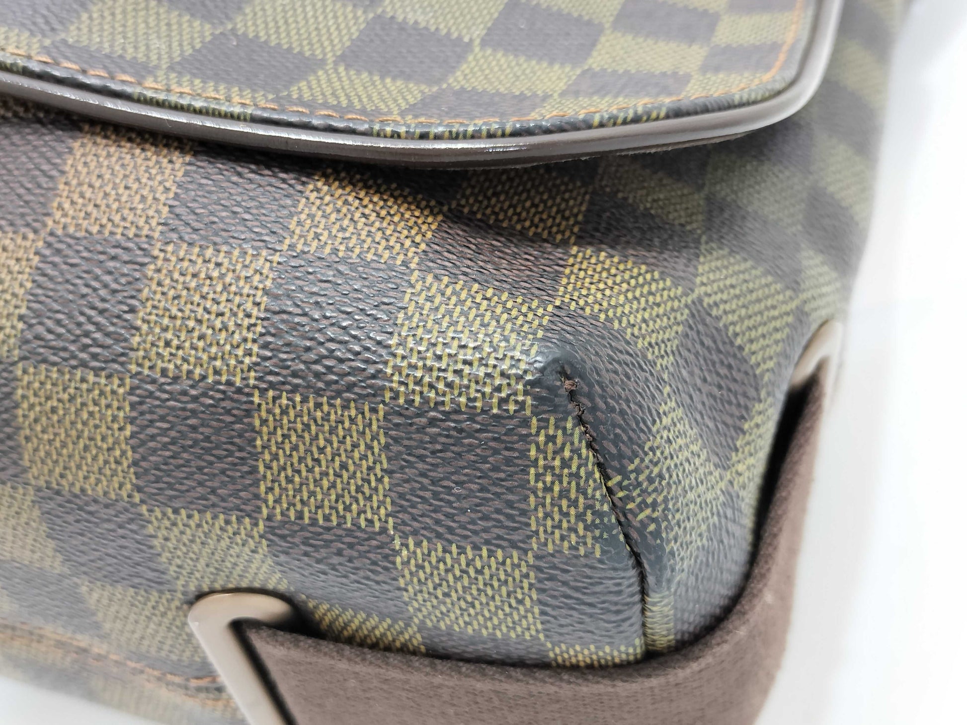 LOUIS VUITTON Damier Brooklyn Shoulder Bag Messenger Bag Ebene Shoulder Bag