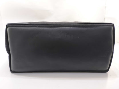 BALENCIAGA Cabas L Tote Bag with Pouch, Black, 339936