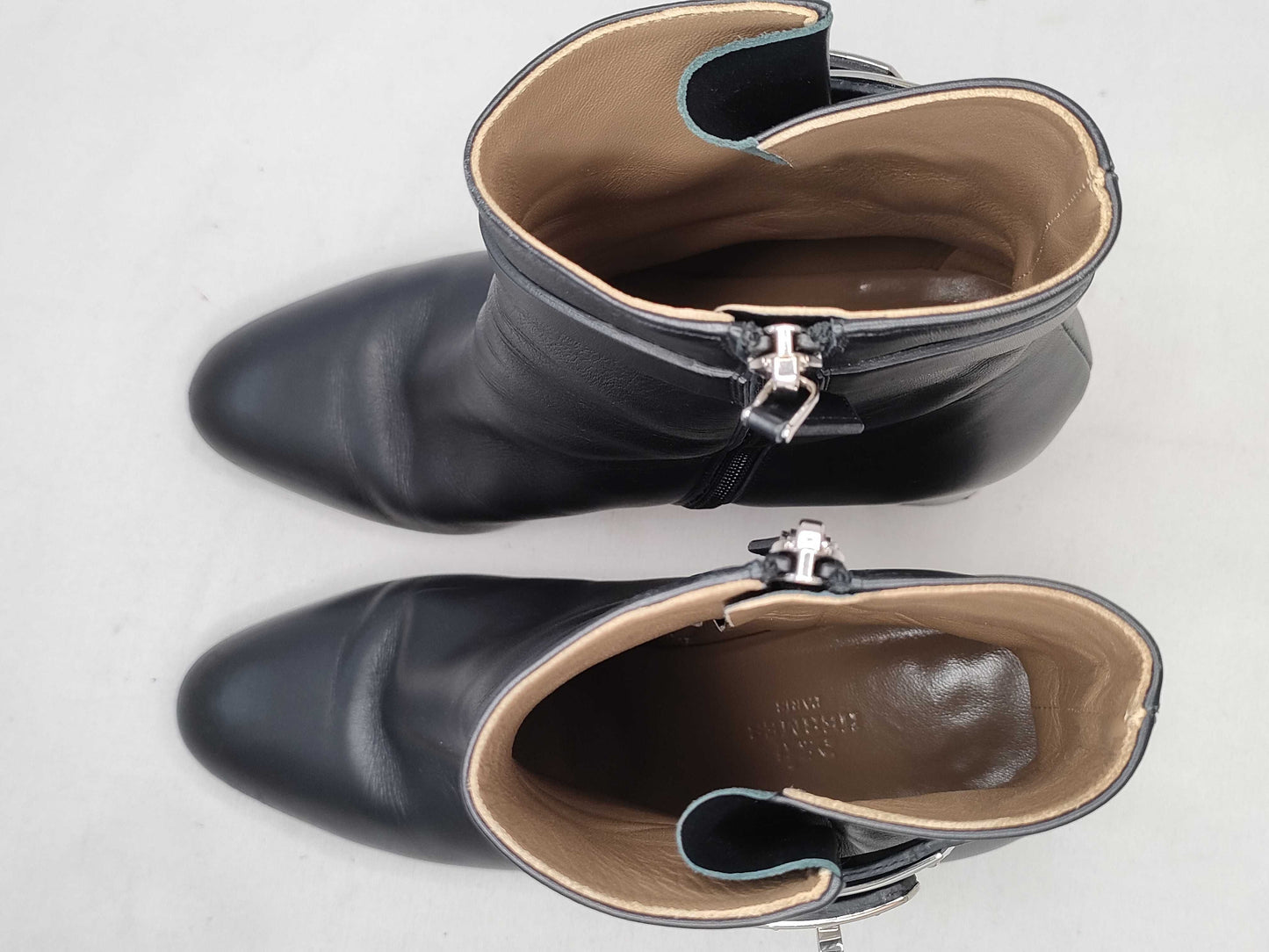 HERMES Kelly Boots Black Size 37.5 Other Shoes