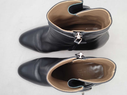 HERMES Kelly Boots Black Size 37.5 Other Shoes