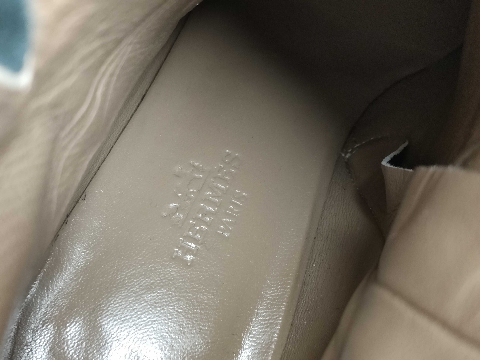 HERMES Kelly Boots Black Size 37.5 Other Shoes