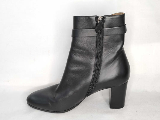 HERMES Kelly Boots Black Size 37.5 Other Shoes