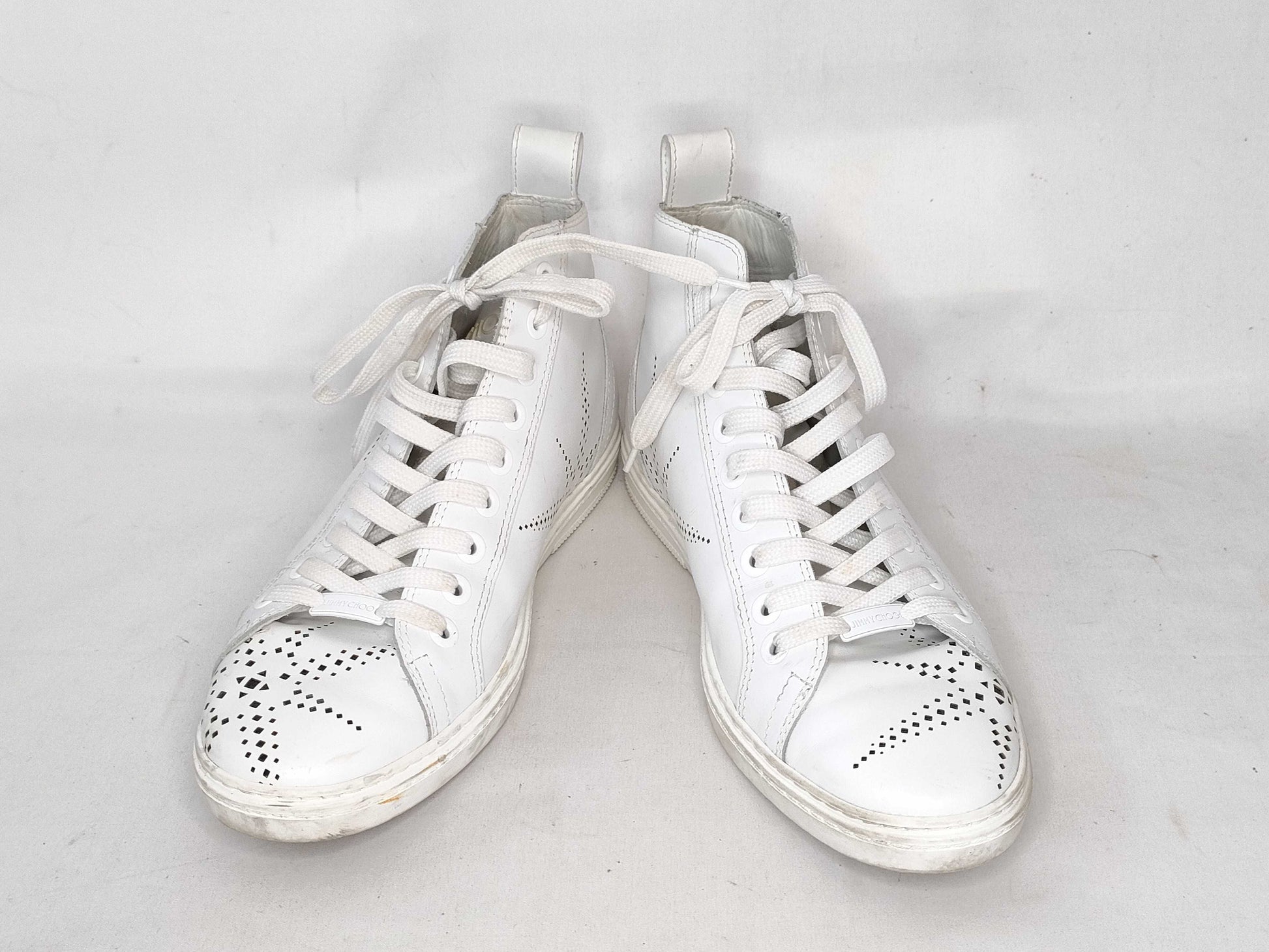 JIMMY CHOO High-top Sneakers Size 42