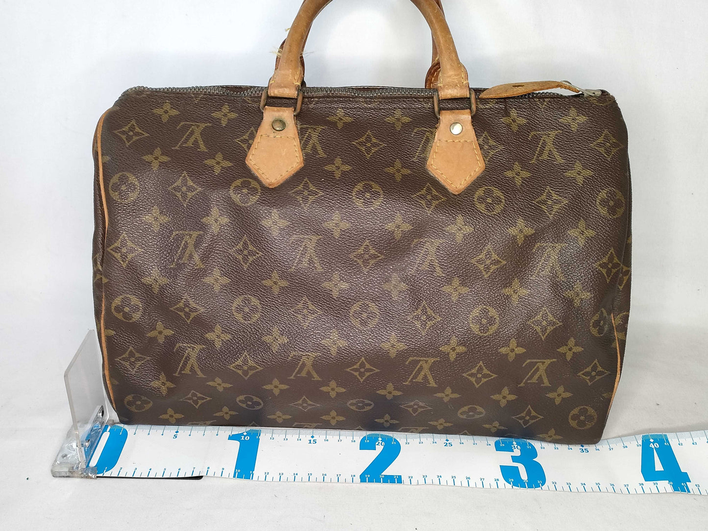 LOUIS VUITTON Monogram Speedy 35 Handbag M41524