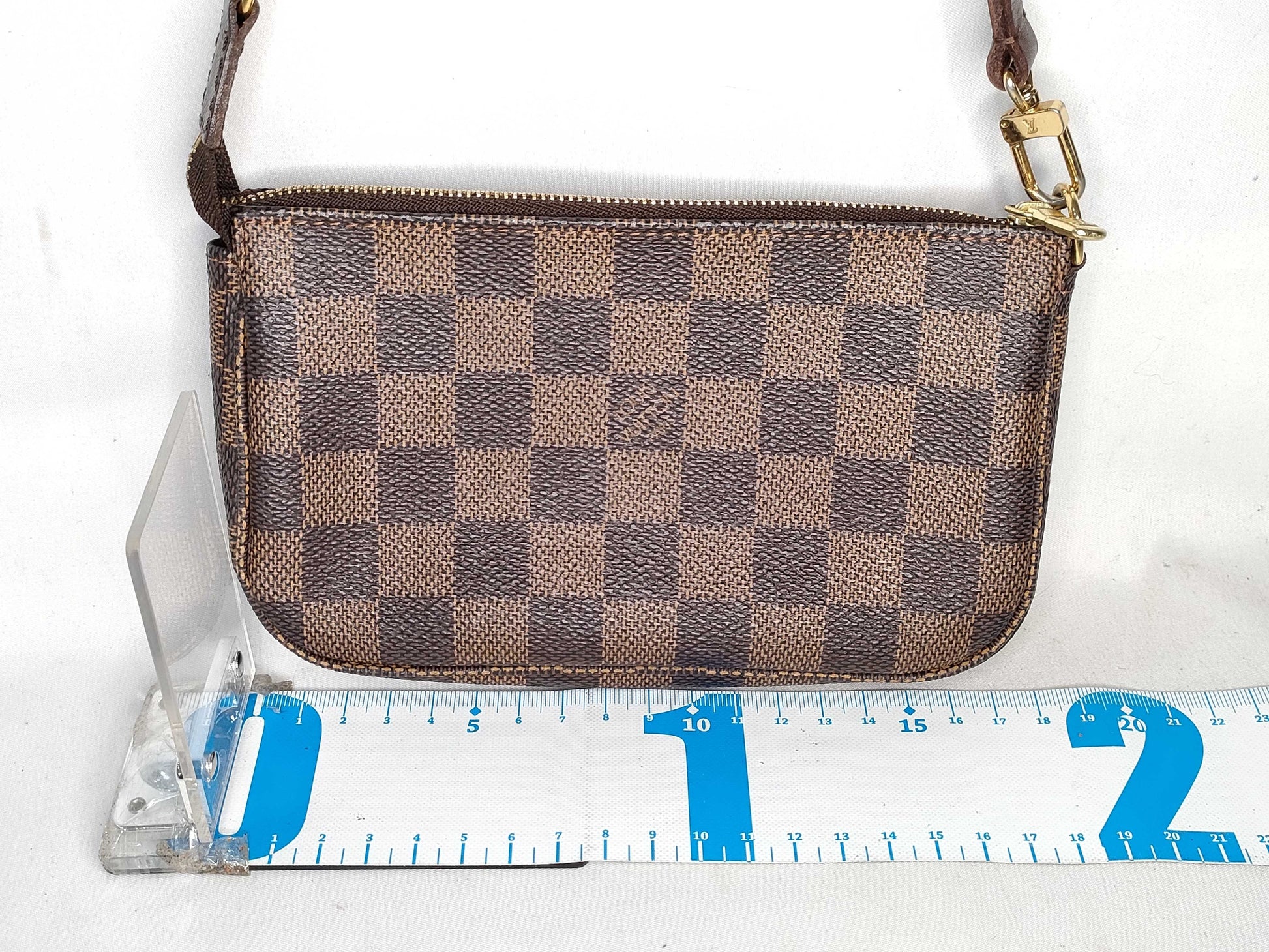 LOUIS VUITTON Damier Mini Pochette Accessory Handbag